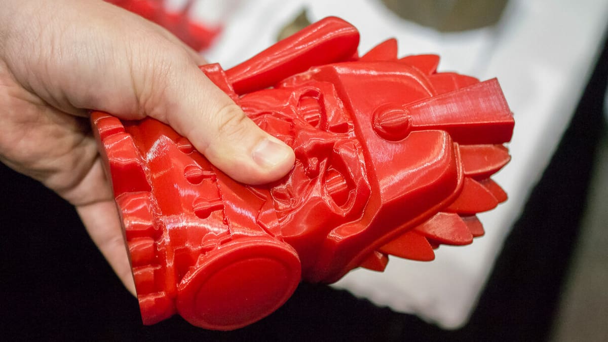 A clean, flexible print in NinjaFlex