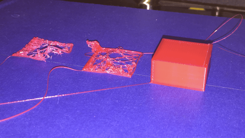 This can happen to your flexible filament prints if you aren't careful