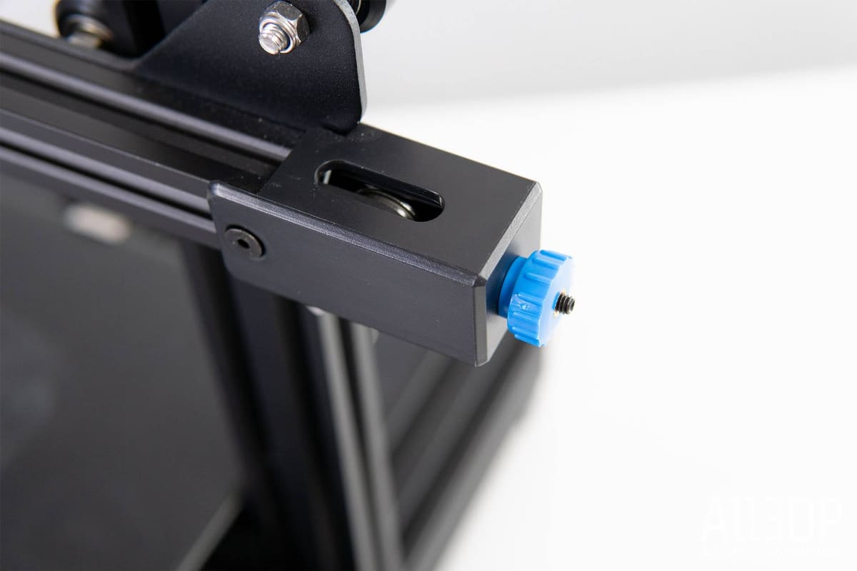 Foto de Creality Ender 3 V2 vs Ender 3 (Pro): as diferenças: Tensionamento de correia