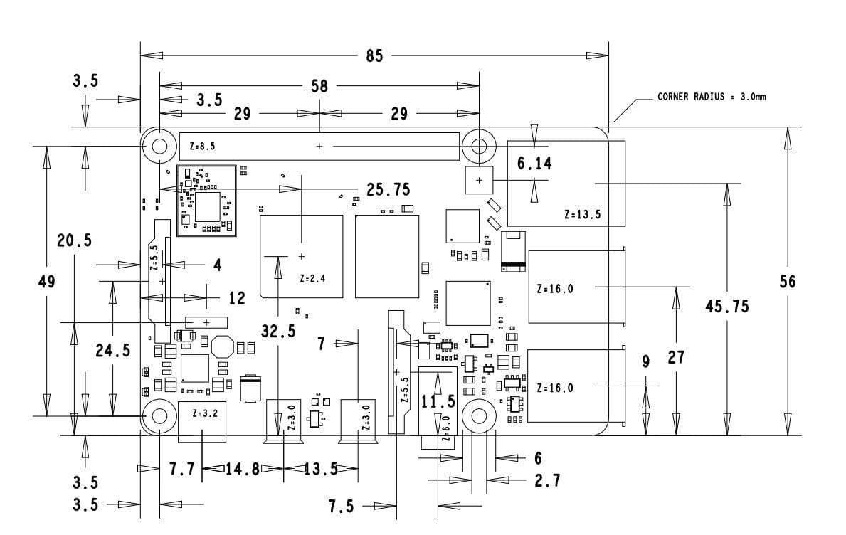 Take precise dimensions from CAD data