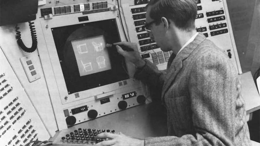 Ivan Sutherland and Sketchpad: The first commercial graphic computer software