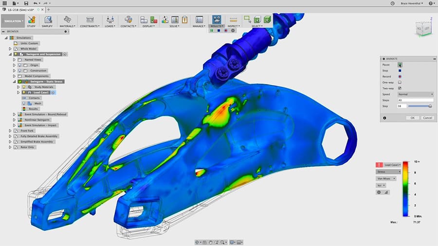 Topology optimization is possible thanks to CAD and 3D printing