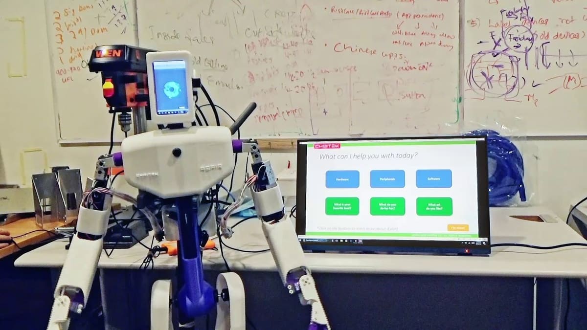 The ASPIR V2 Humanoid Robot
