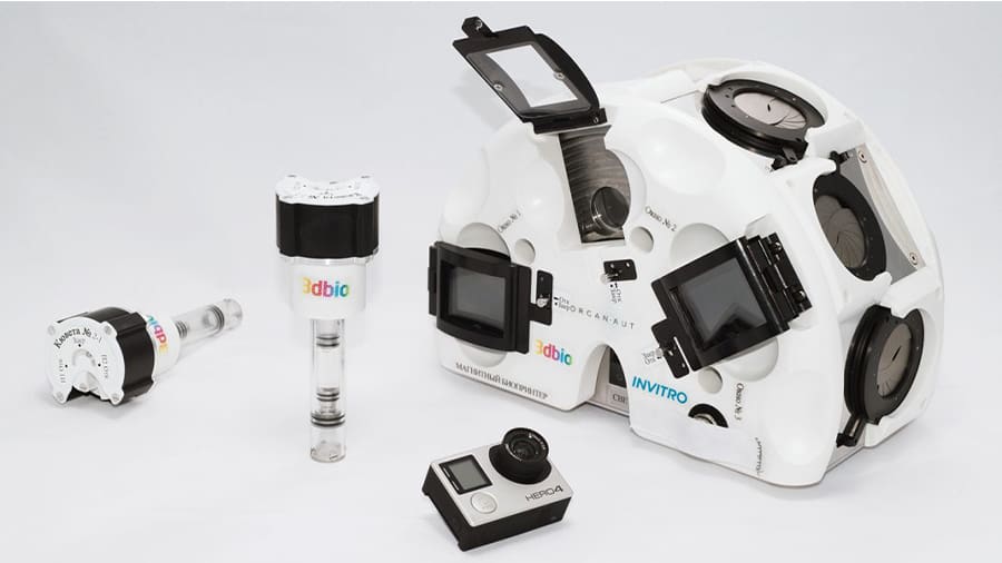Organaut, the magnetic 3D bioprinter designed for outer space microgravity fabrication