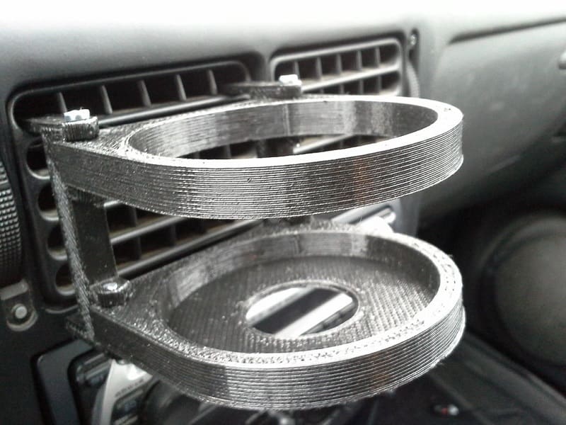 Easily add a cup holder to your car