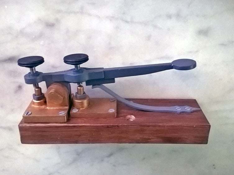 Why not practice your Morse code in style?