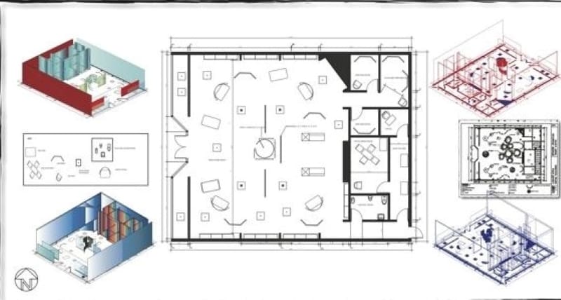 Computer-aided drafting allows a 2D image to replicate a 3D object