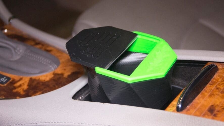 Now you can have a dedicated trash bag in the car