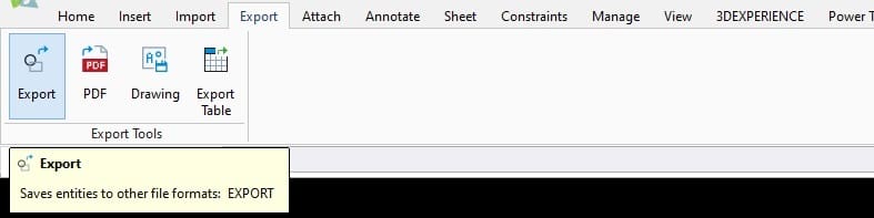 Exporting files is easy