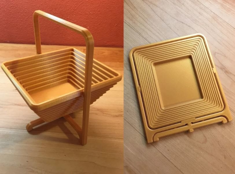 This fun and practical basket will become a staple at any picnic
