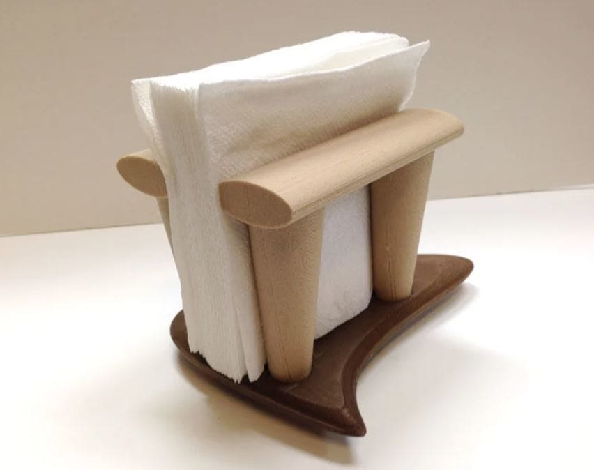 A stylish way to hold napkins
