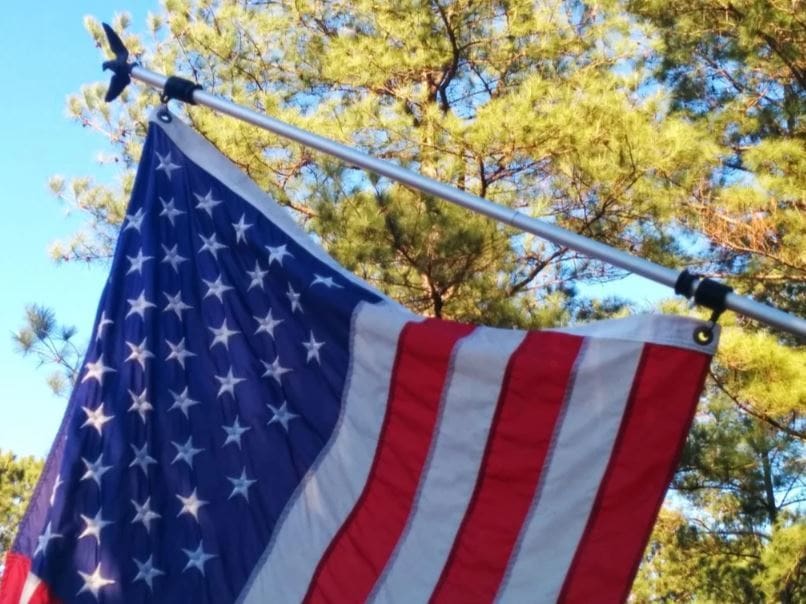 Keep your flag looking straight and sharp