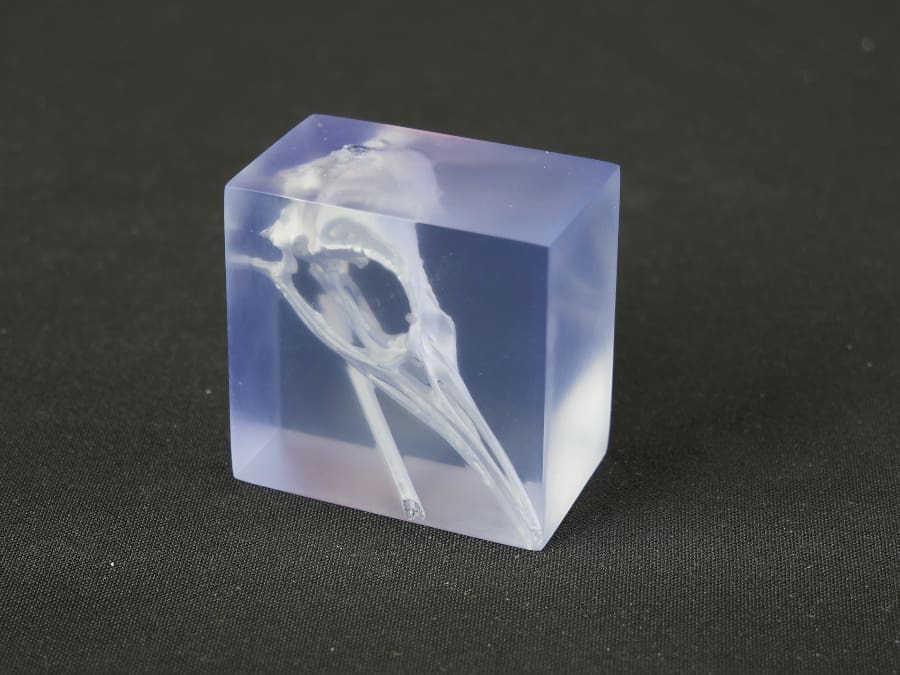Transparent resin requires special handling to remain clear