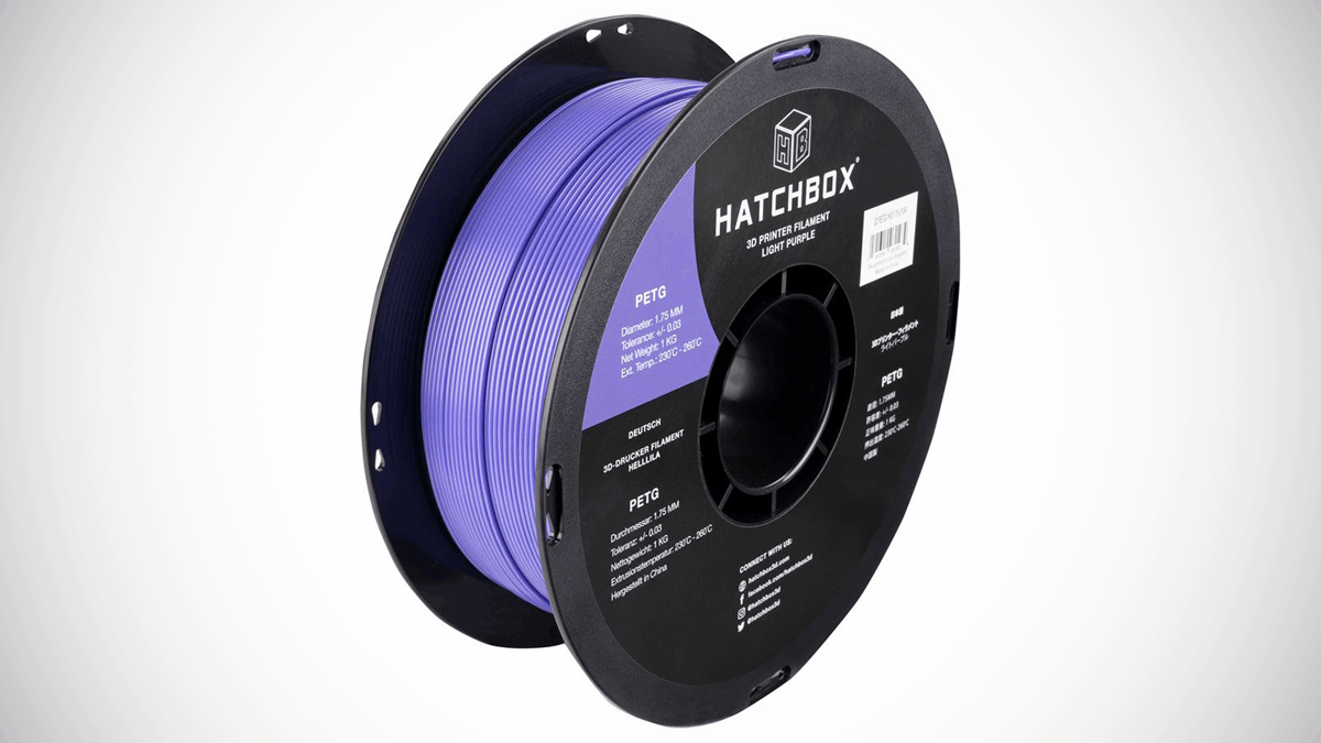 Bild von PETG-Filament-Test: Bestes PETG-Filament: Hatchbox PETG
