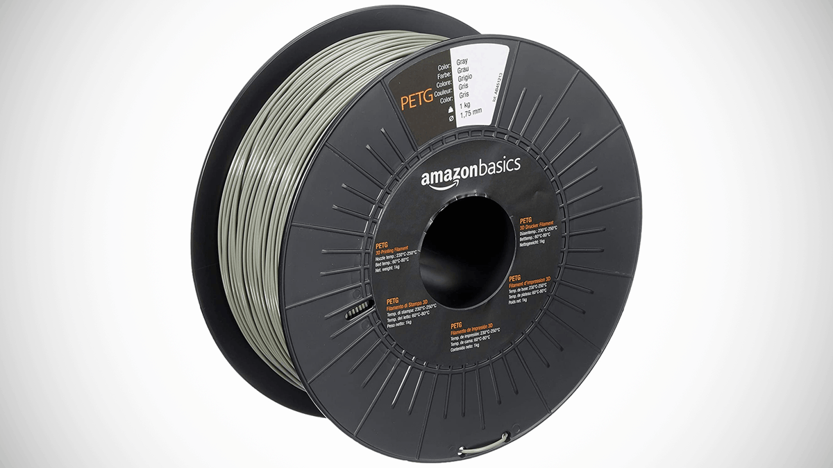Photo de Filament PETG : les meilleures marques: PETG Amazon Basics