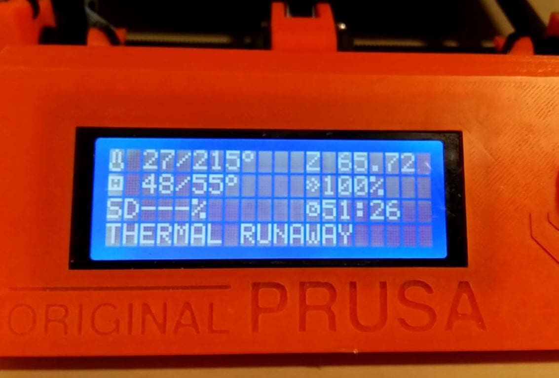 Marlin 2 has great thermal runaway protection