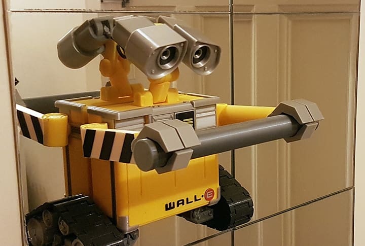 The Wall-E roll holder will require some effort to make