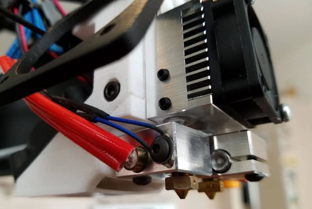 Thermal runaway takes place in the heating cartridge