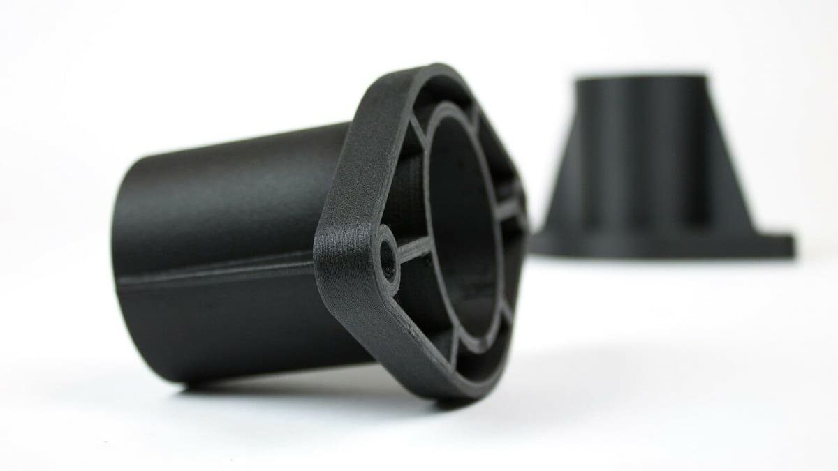 Brackets 3D printed in ColorFabb's PA-CF Low Warp