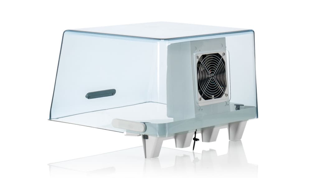 A 3D printer enclosure with a built-in air filter can help