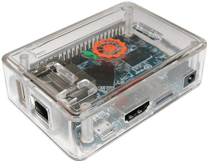 This clear case is a nice way to keep your Pi safe