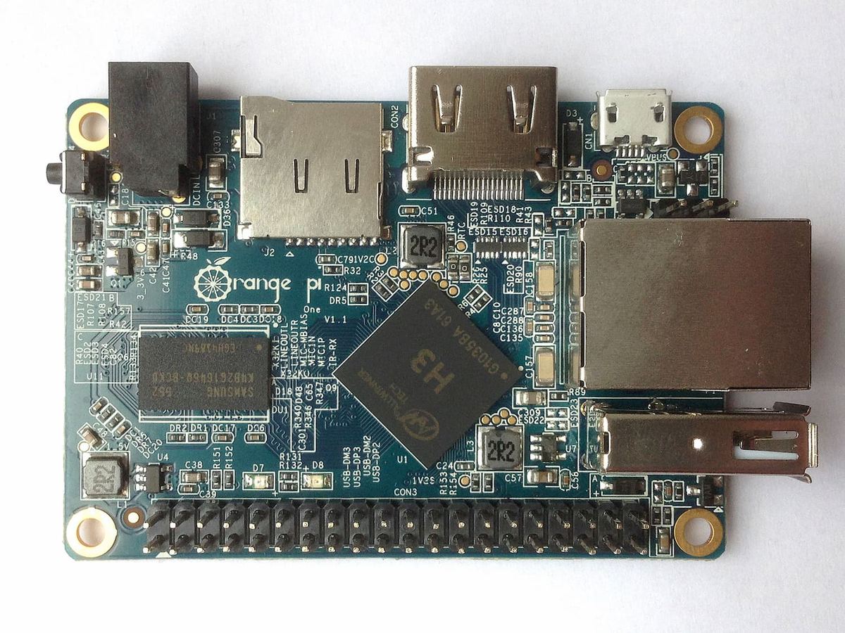 The One is closest to the Raspberry Pi 1 Model B+ in specs