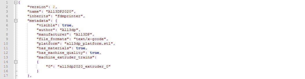 Set up your machine with a definition file