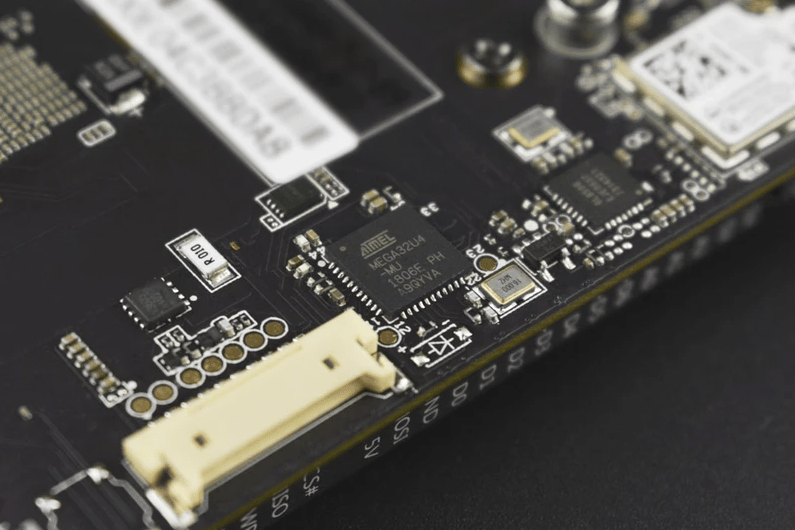 A close-up of this pricey but feature-rich SBC