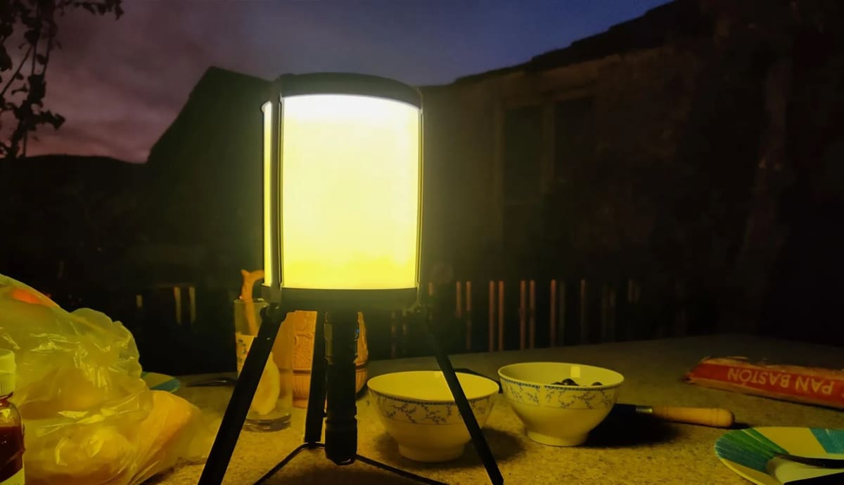 To get the best results, these lights should be printed lying flat