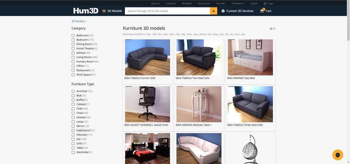 Hum3D verifies users' uploaded 3D models