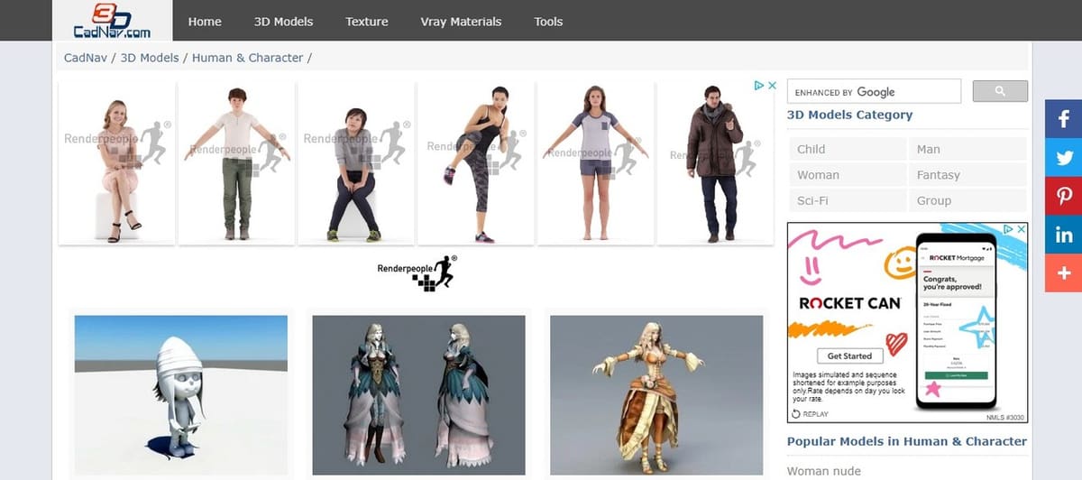 Some good models, if you trawl far enough to find them!