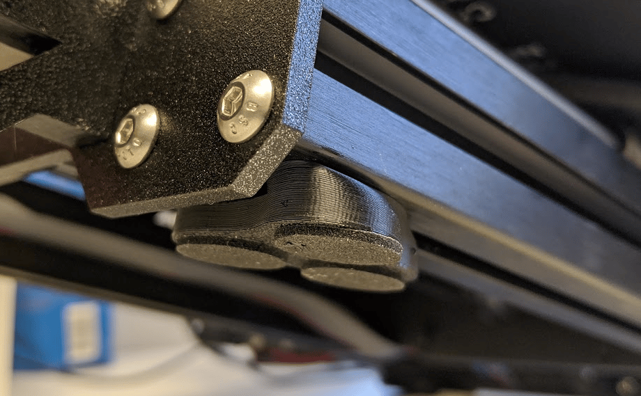 The Taurus Hard Feet give your printer a wider, more stable stance