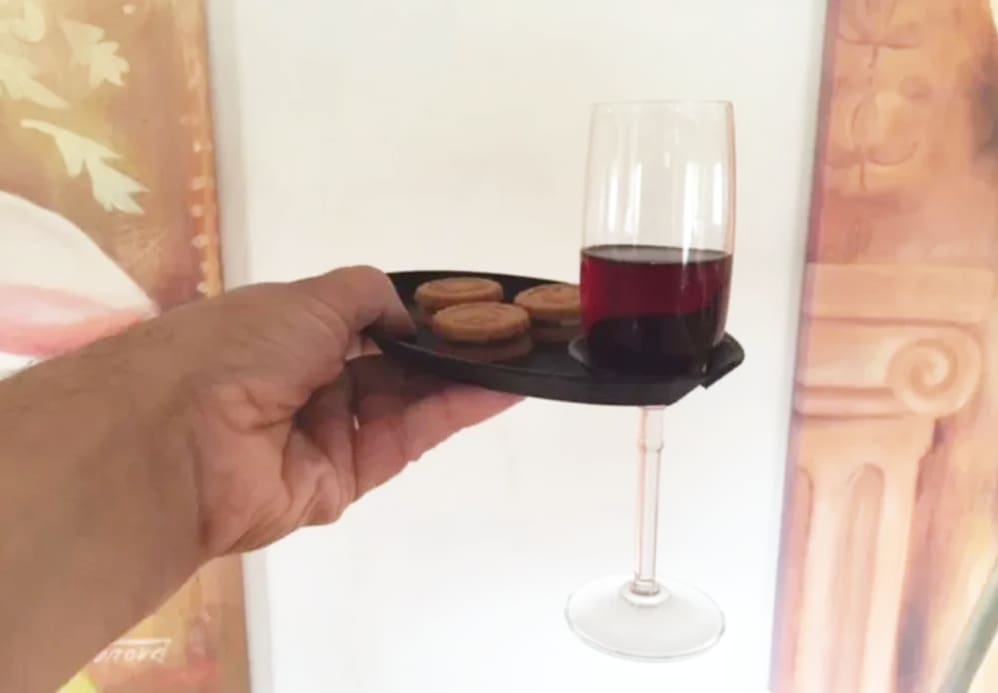 Image of: 7. Drink & Food Plate