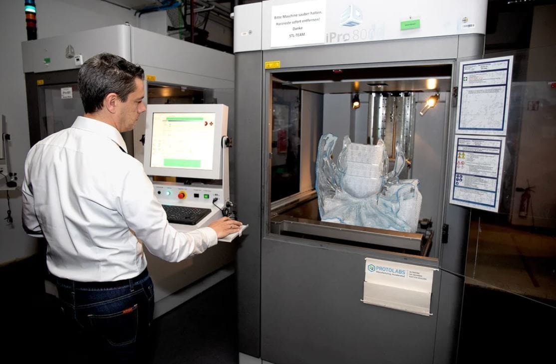 3D printed dresses are often printed with SLS and SLA 3D printers