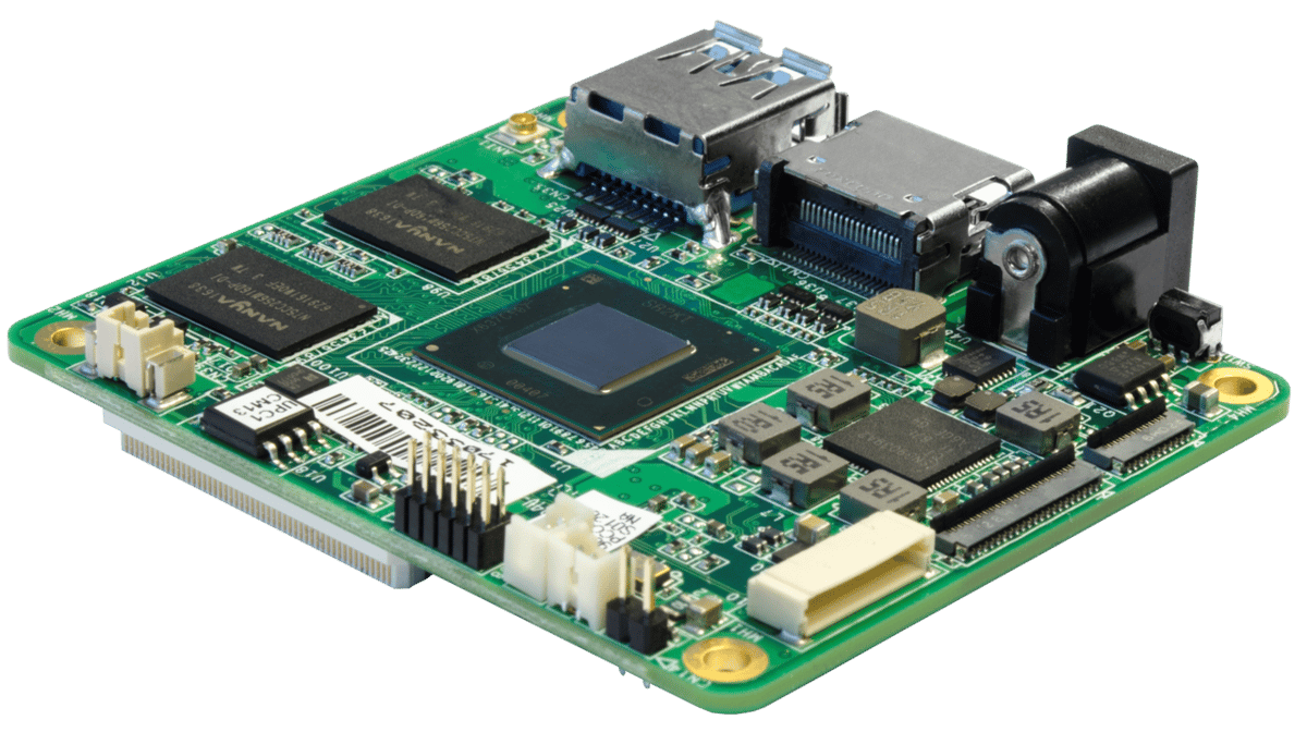 Take advantage of the 100-pin docking connector