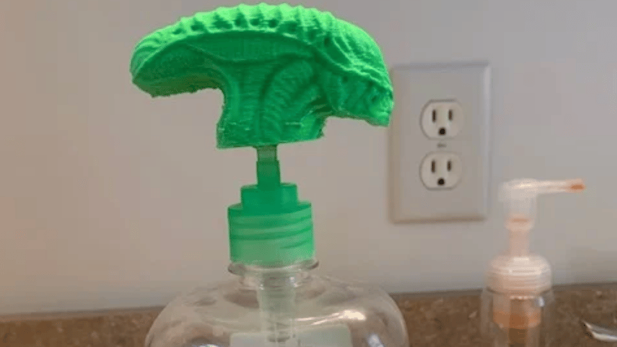 Pump out some sanitizer soap, and pretend it's Xenomorph drool