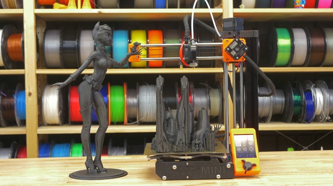The Prusa Mini is a high-quality and value 3D printer