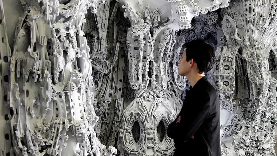 Digital Grotesque was designed by computer algorithms