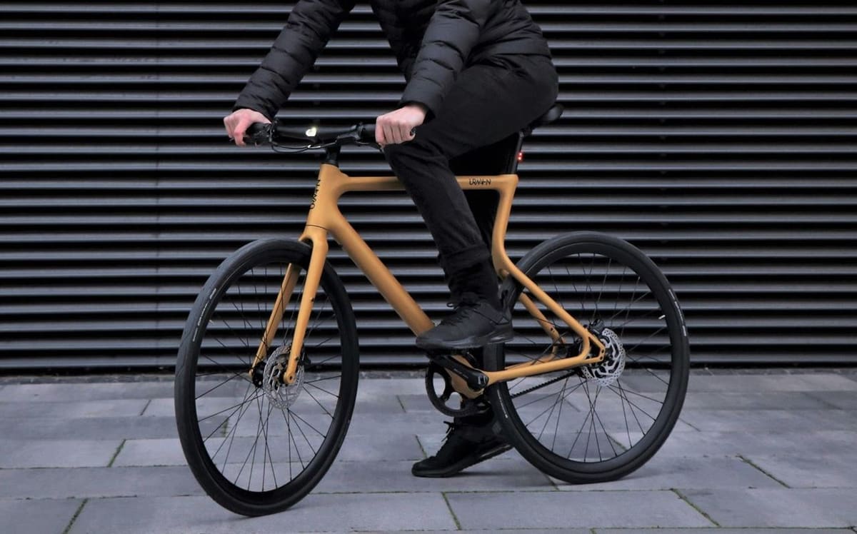 The Urwahn E-bike can reach speeds of up to 25 km/h!
