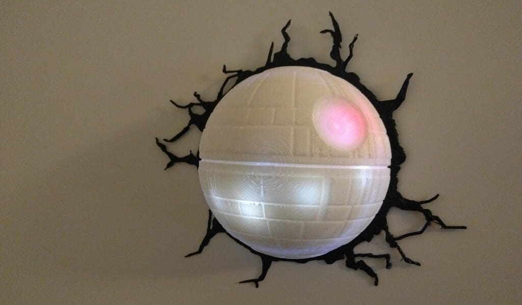 The Death Star can now light up your room