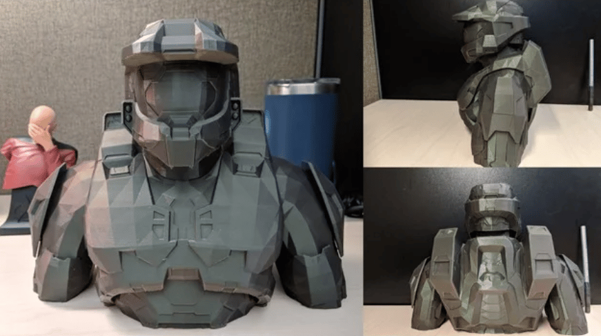 Master Chief in his Mjolnir armor