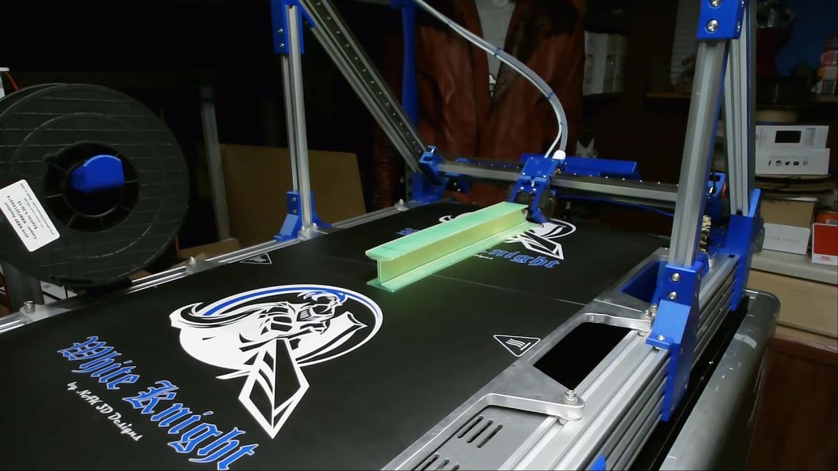 You can also print very long prints with a belt printer