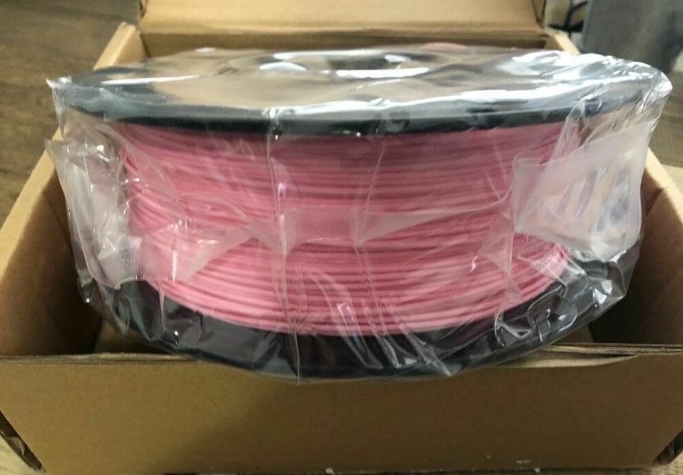 Lastly, filament is packaged with branded labels then shipped