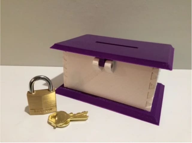 Keep your ballots (or anything else you want) secured with this locking ballot box