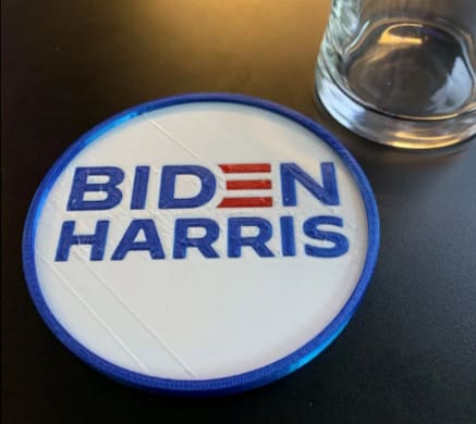 Try this coaster on election night when you're waiting for results to come in