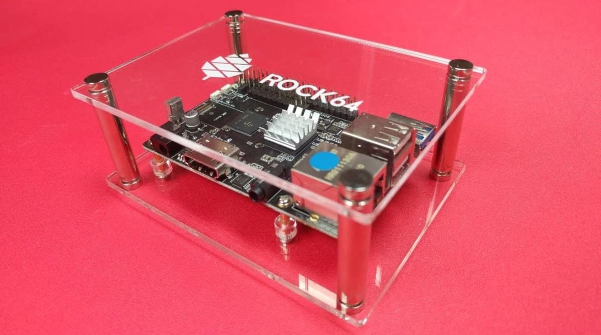 The Rock64 is loaded with features, such as five USB ports