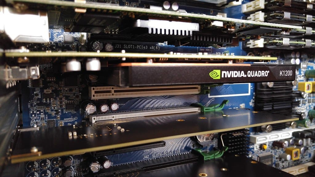 The powerful Nvidia Quadro series graphics cards are recommended by Dassault Systèmes