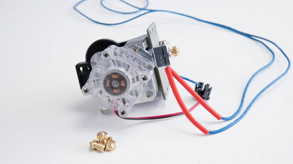Image of: Extruder, Hot End, & Nozzle