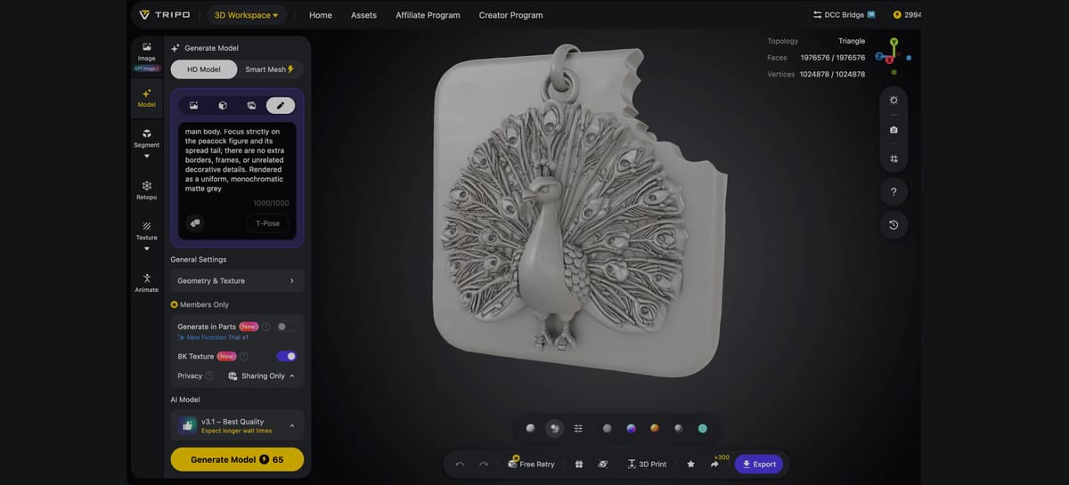 Image of: AI Model Generator + FreeCAD