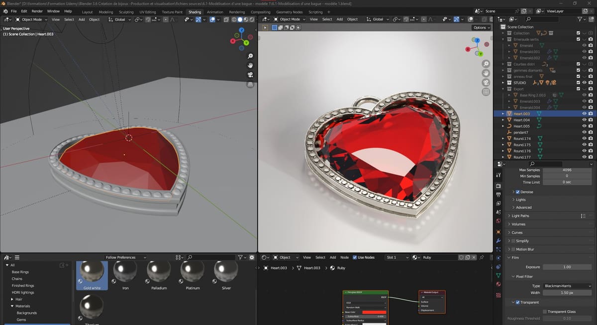 Image of: Blender + JewelCraft